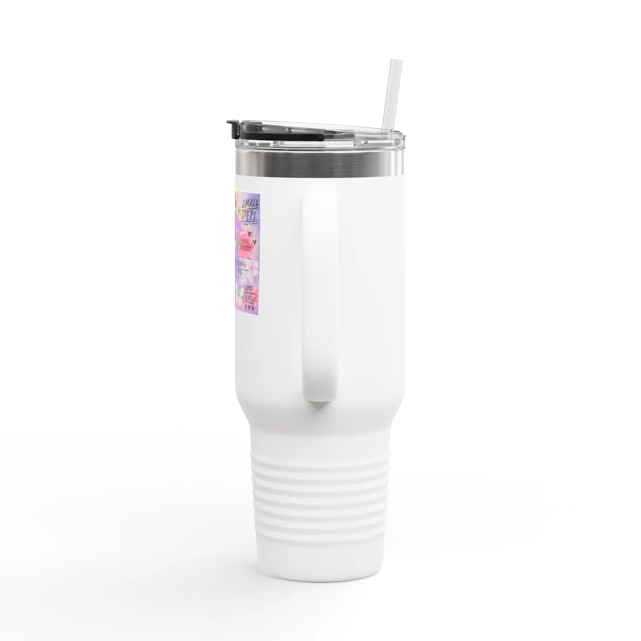 Inspirational Insulated Travel Mug - 40oz Adventure Companion
