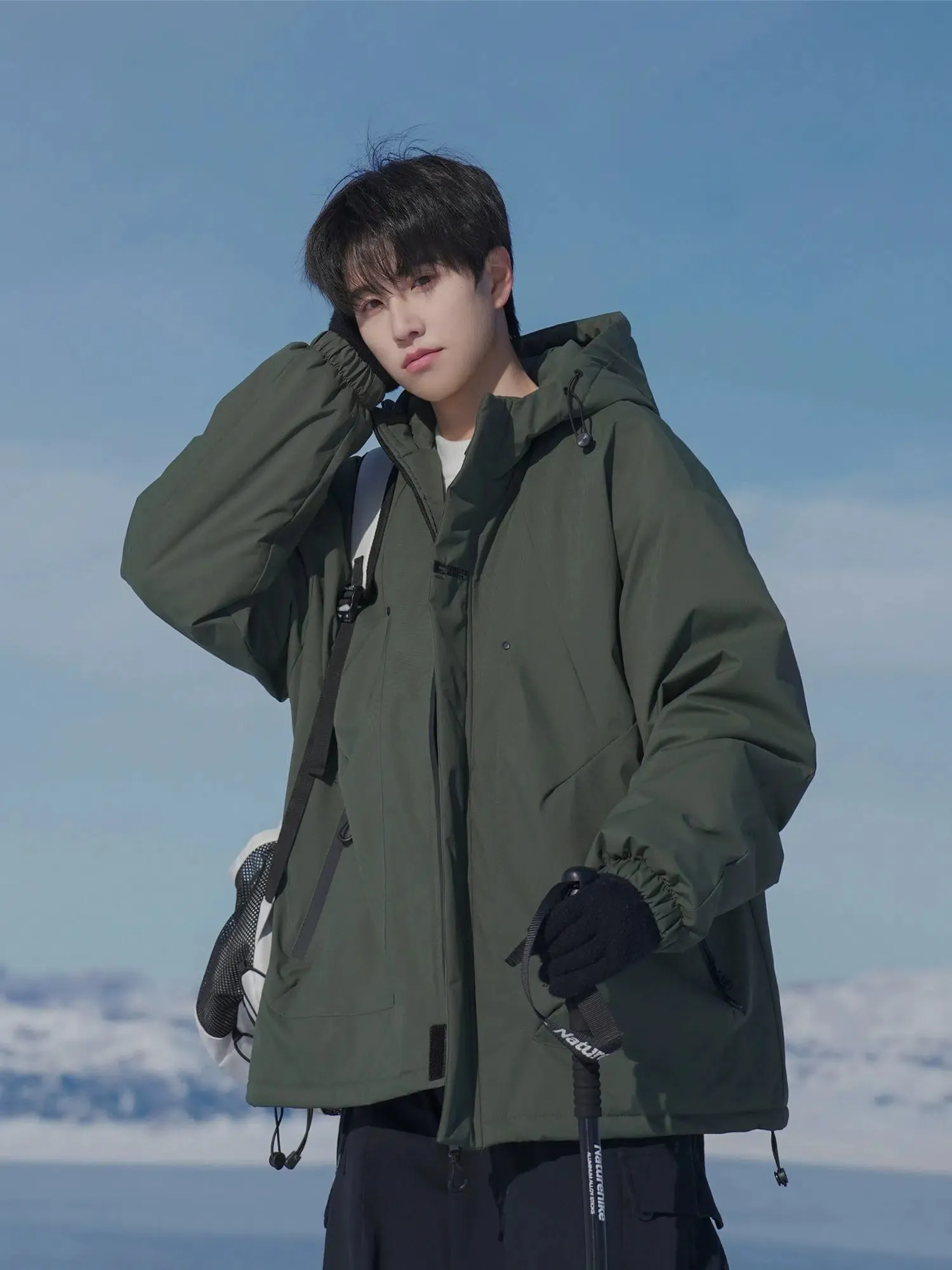 Insulated Hooded Jacket