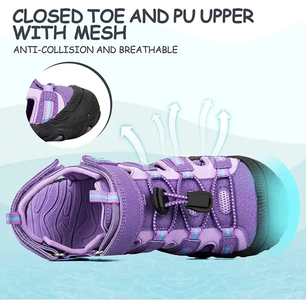 K Komforme Big Boys and Girls Athletic Sandals Sports Sandals Sizes 11-3.5