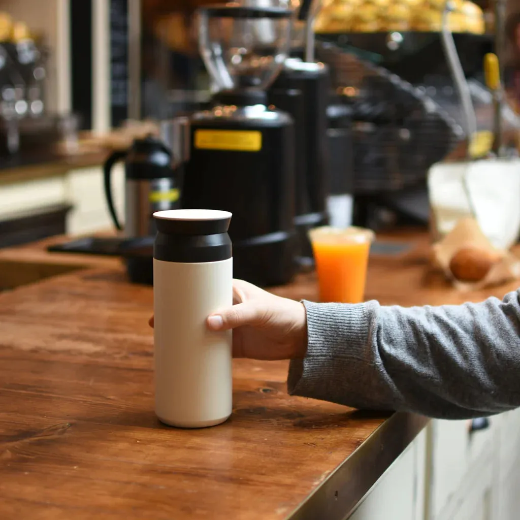 Kinto White Travel Tumbler 500ml