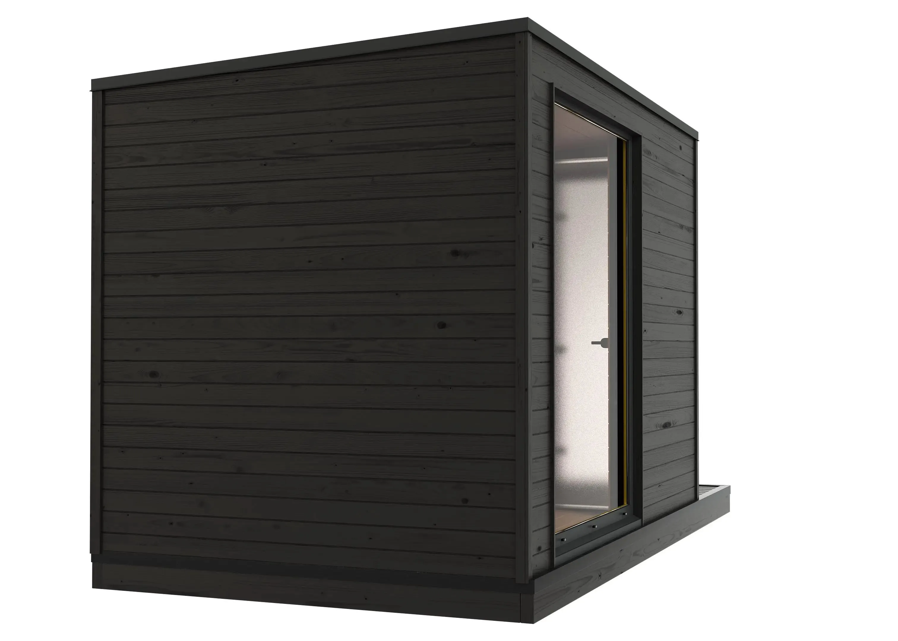 Kuutio XL w/ change room - Luxury Modern Sauna