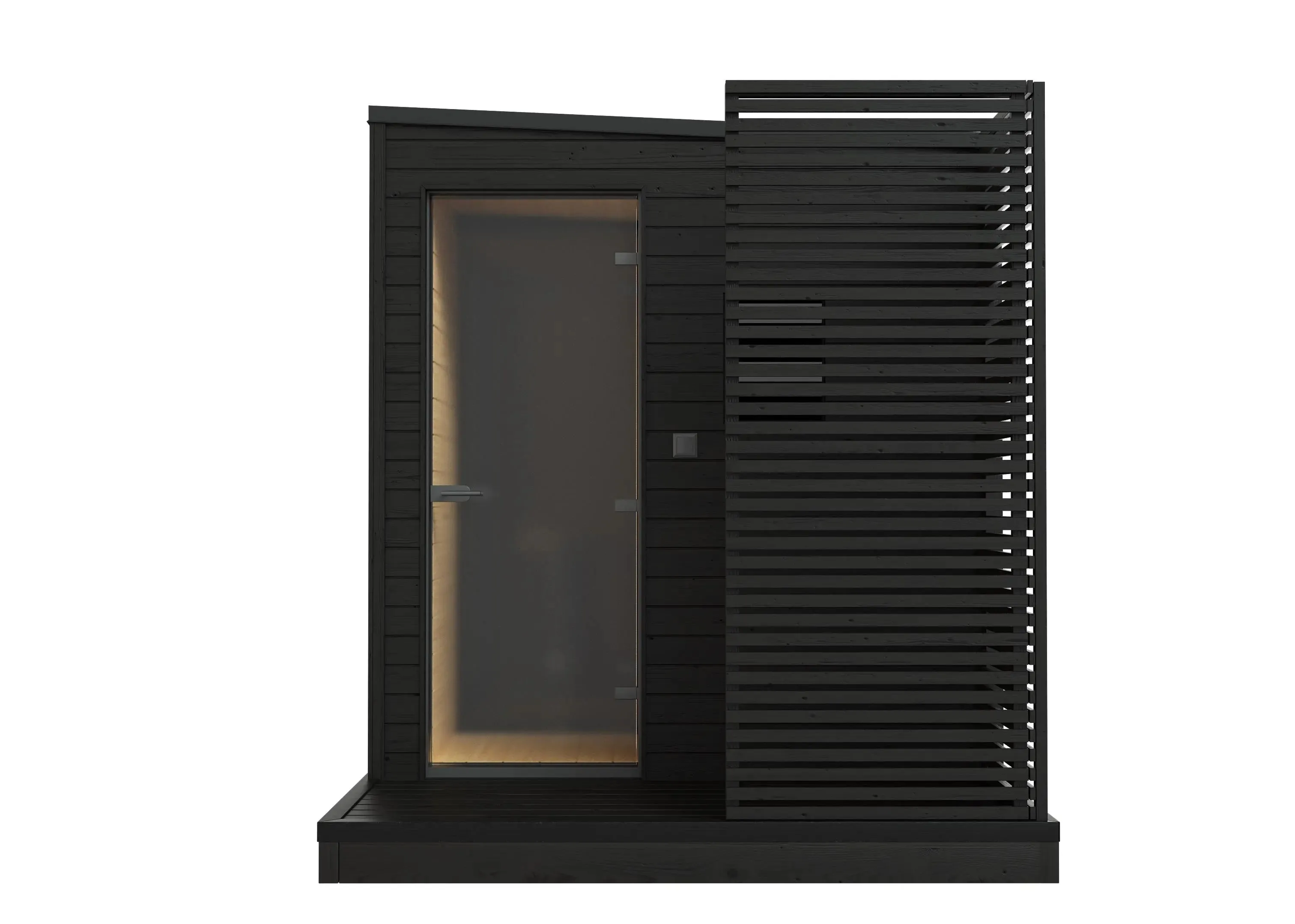 Kuutio XL w/ change room - Luxury Modern Sauna