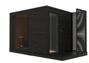 Kuutio XL w/ change room - Luxury Modern Sauna