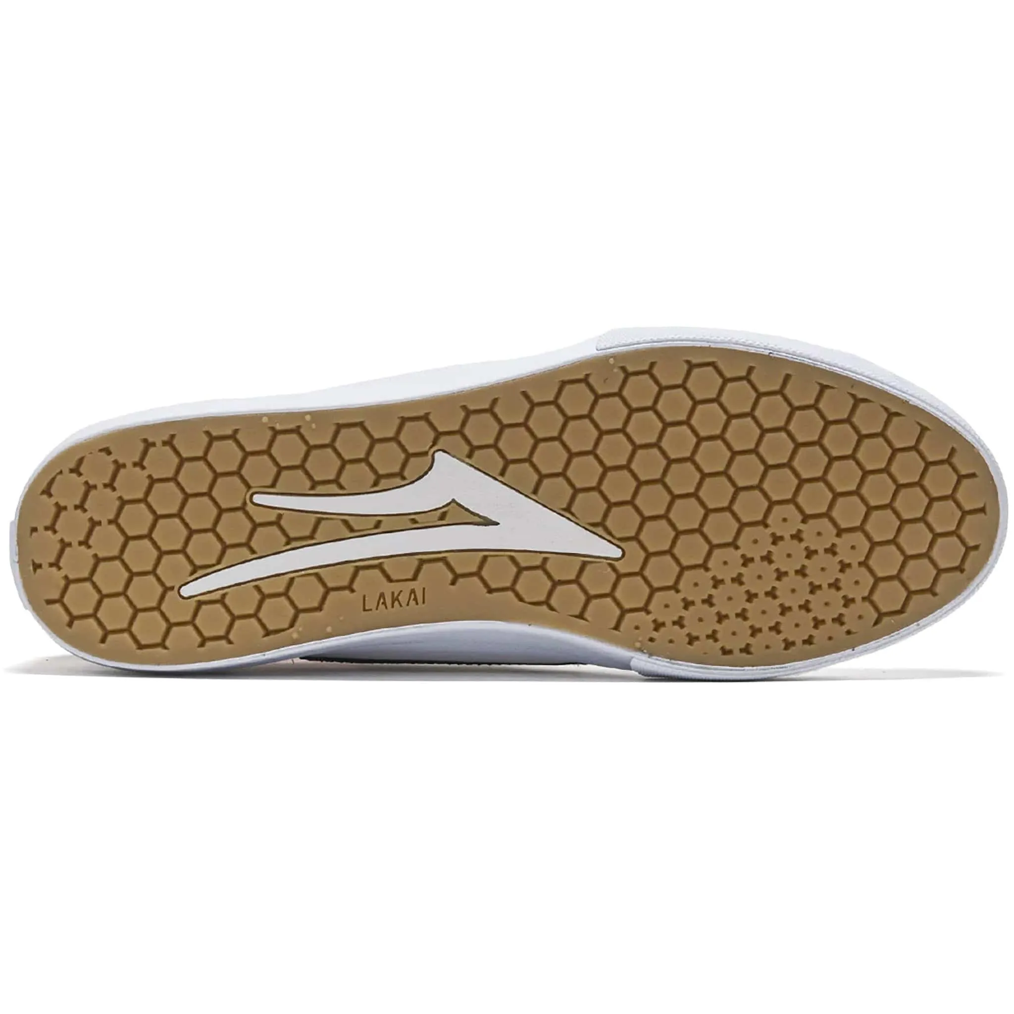 Lakai Flaco II White Navy Leather