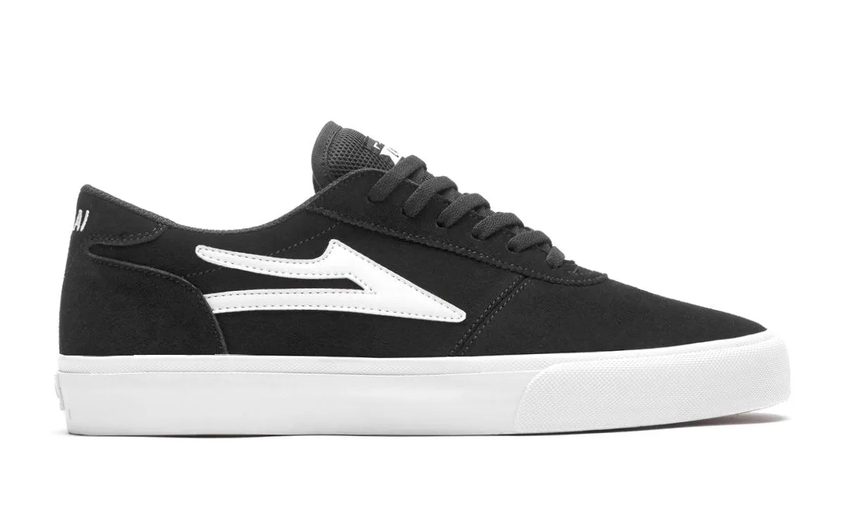 Lakai Manchester Skate Shoes - Black/White
