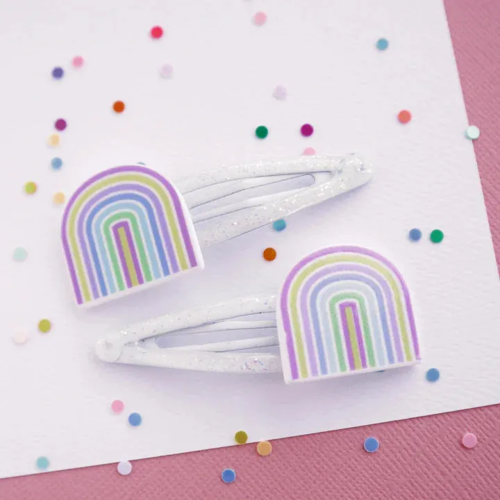 Lauren Hinkley Rainbow Hair Clips