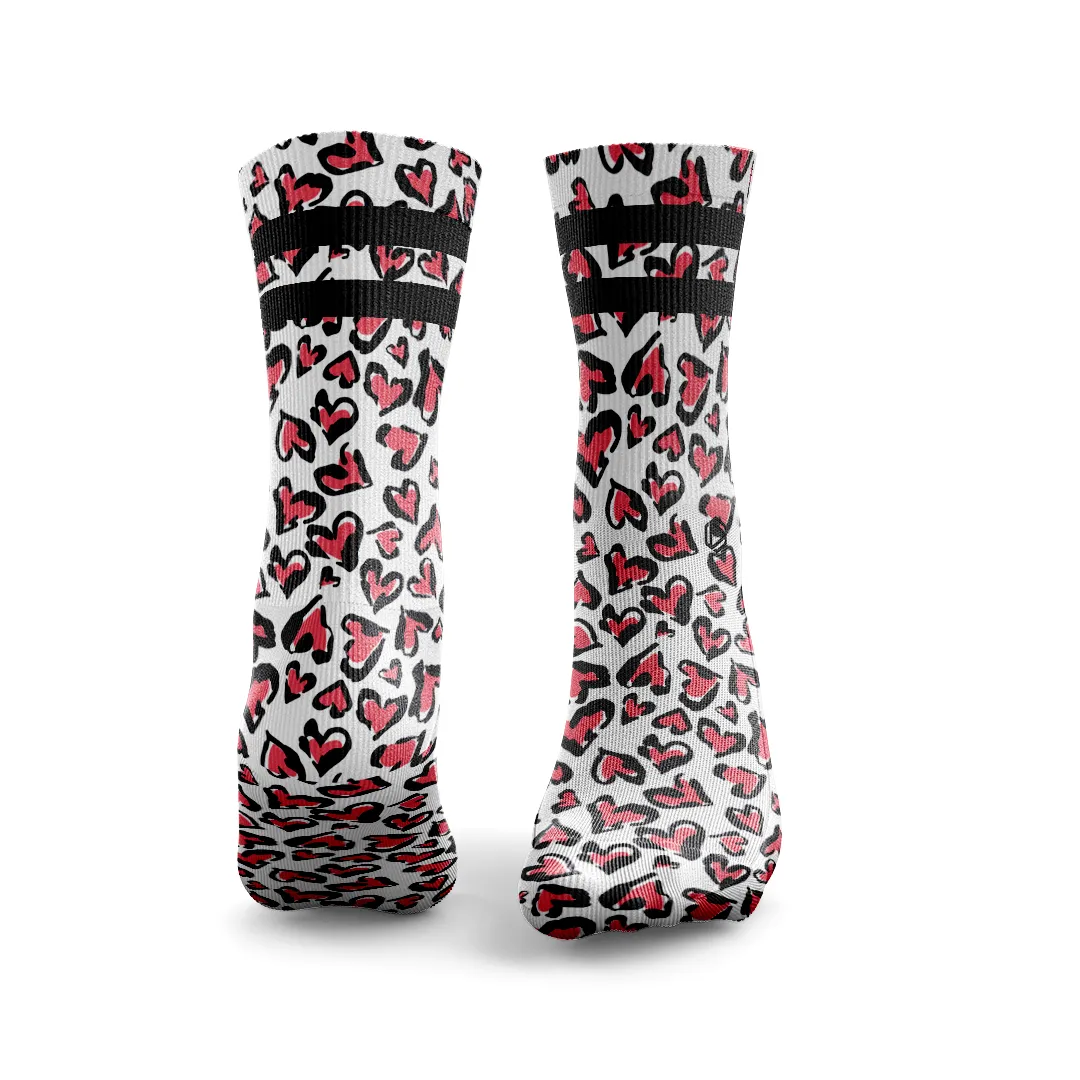 Leopard Print Hearts