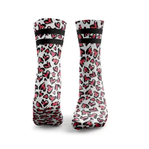 Leopard Print Hearts