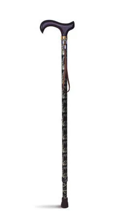 Lifestyle T handle wooden walking stick