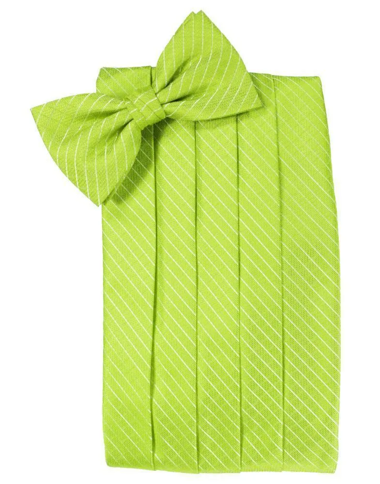 Lime Palermo Cummerbund