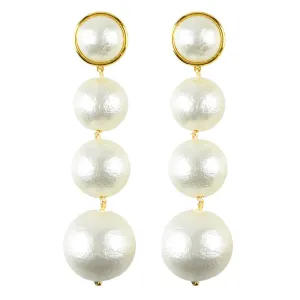Luna Triple Drop Earrings