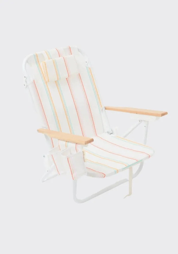 Luxe Beach Chair Rio Sun Multi Stripe