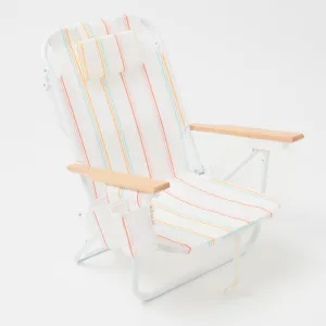 LUXE BEACH CHAIR - RIO SUN MULTI STRIPE