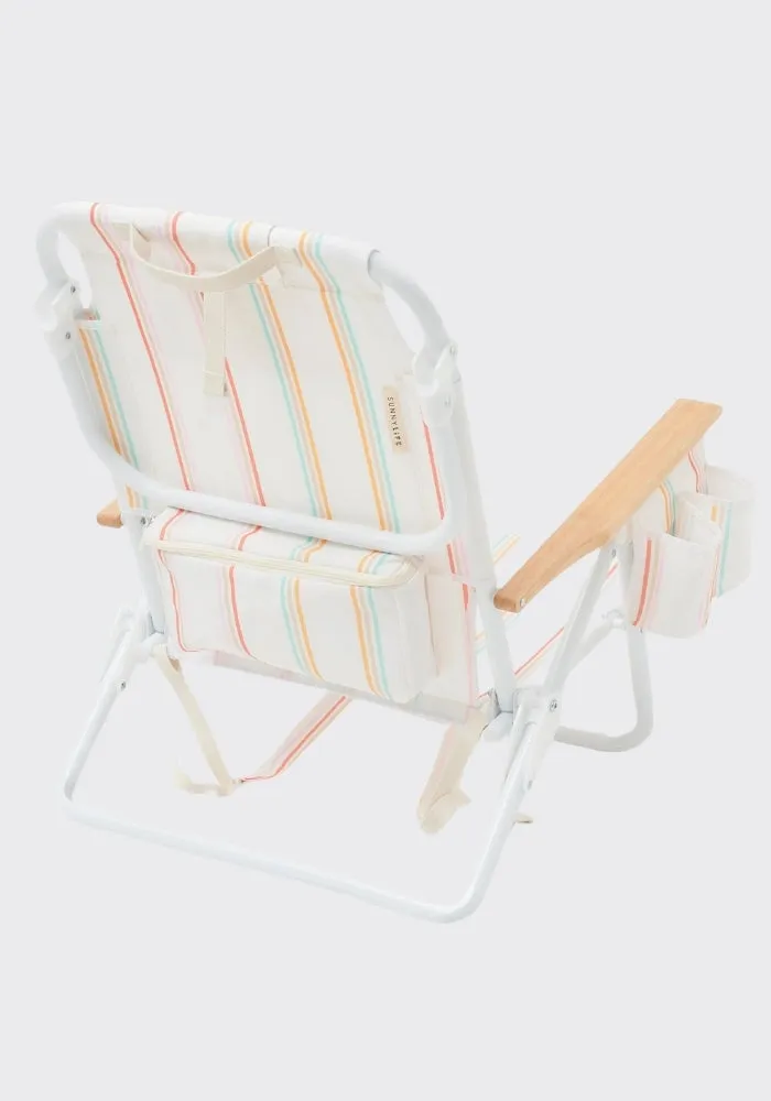 Luxe Beach Chair Rio Sun Multi Stripe