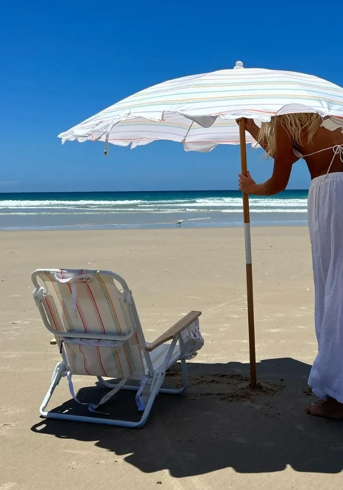 Luxe Beach Chair Rio Sun Multi Stripe