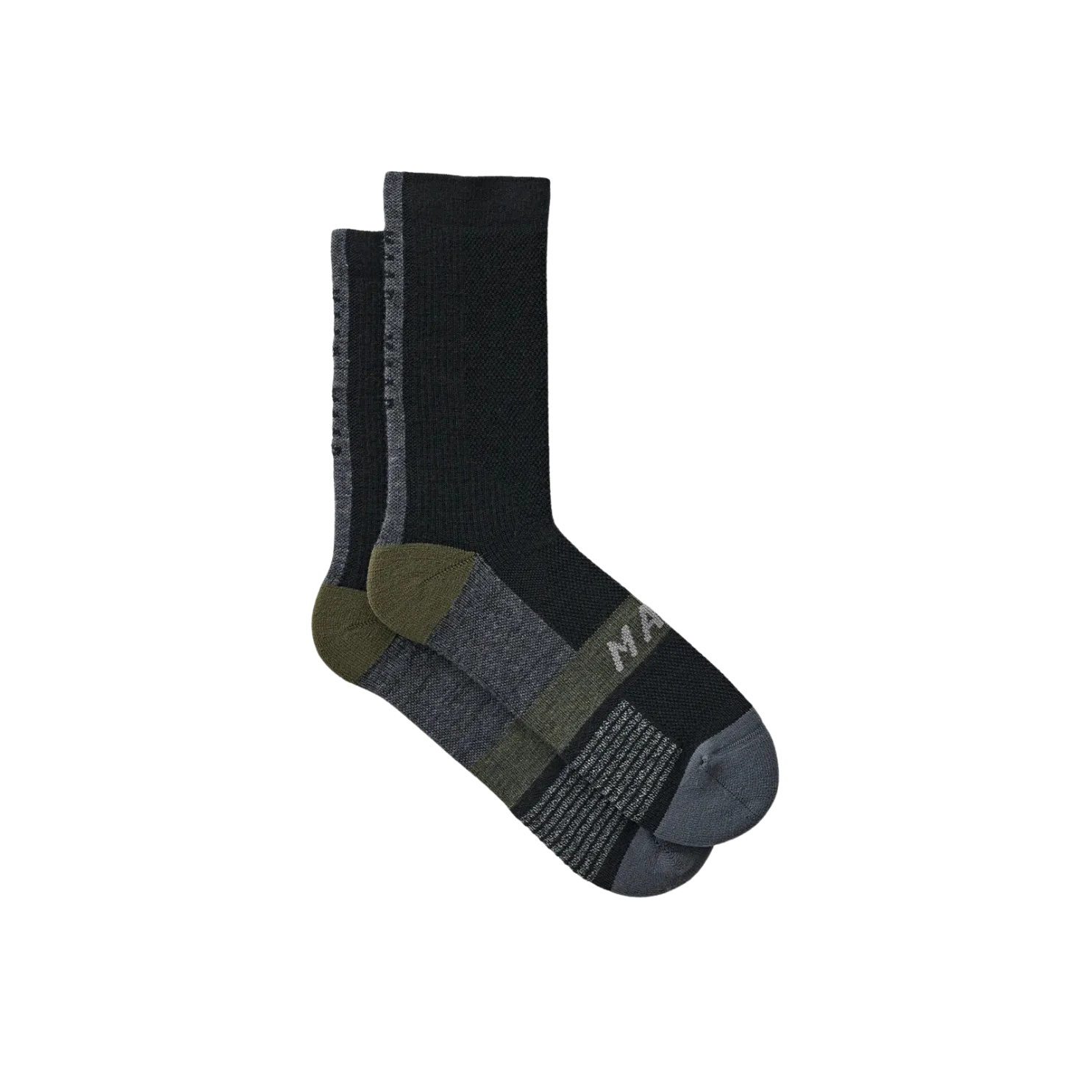 MAAP Alt_Road Merino Sock - Black/Loam