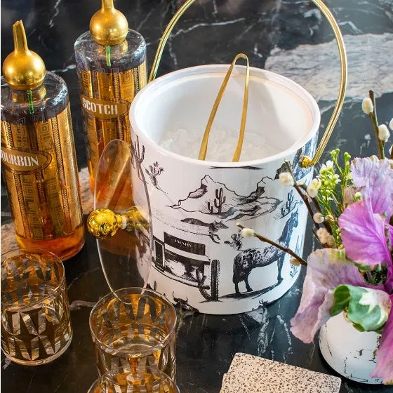 Marfa Toile Ice Bucket