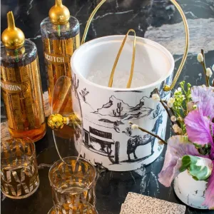 Marfa Toile Ice Bucket