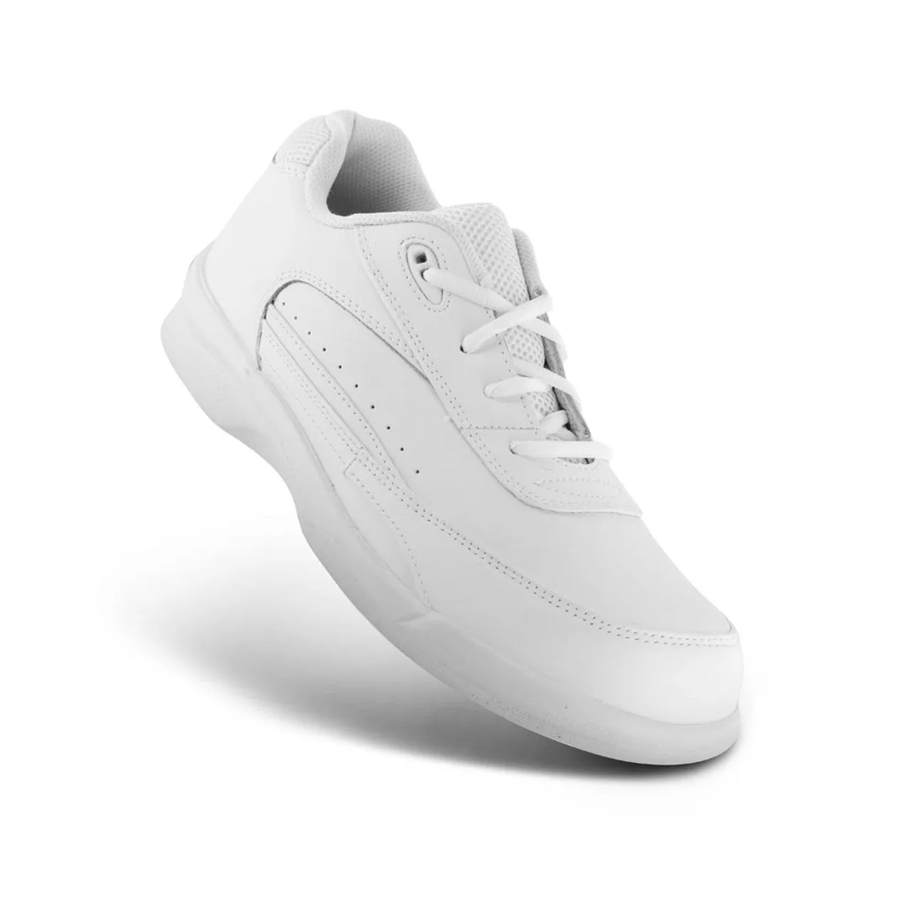 Men's Active Lace Walking Shoe - Biomechanical - White
