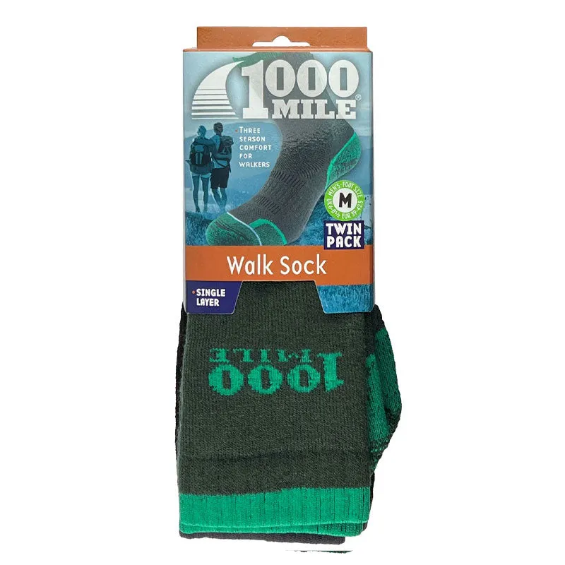 Men's Walking Sock (Twin Pack) - 2275