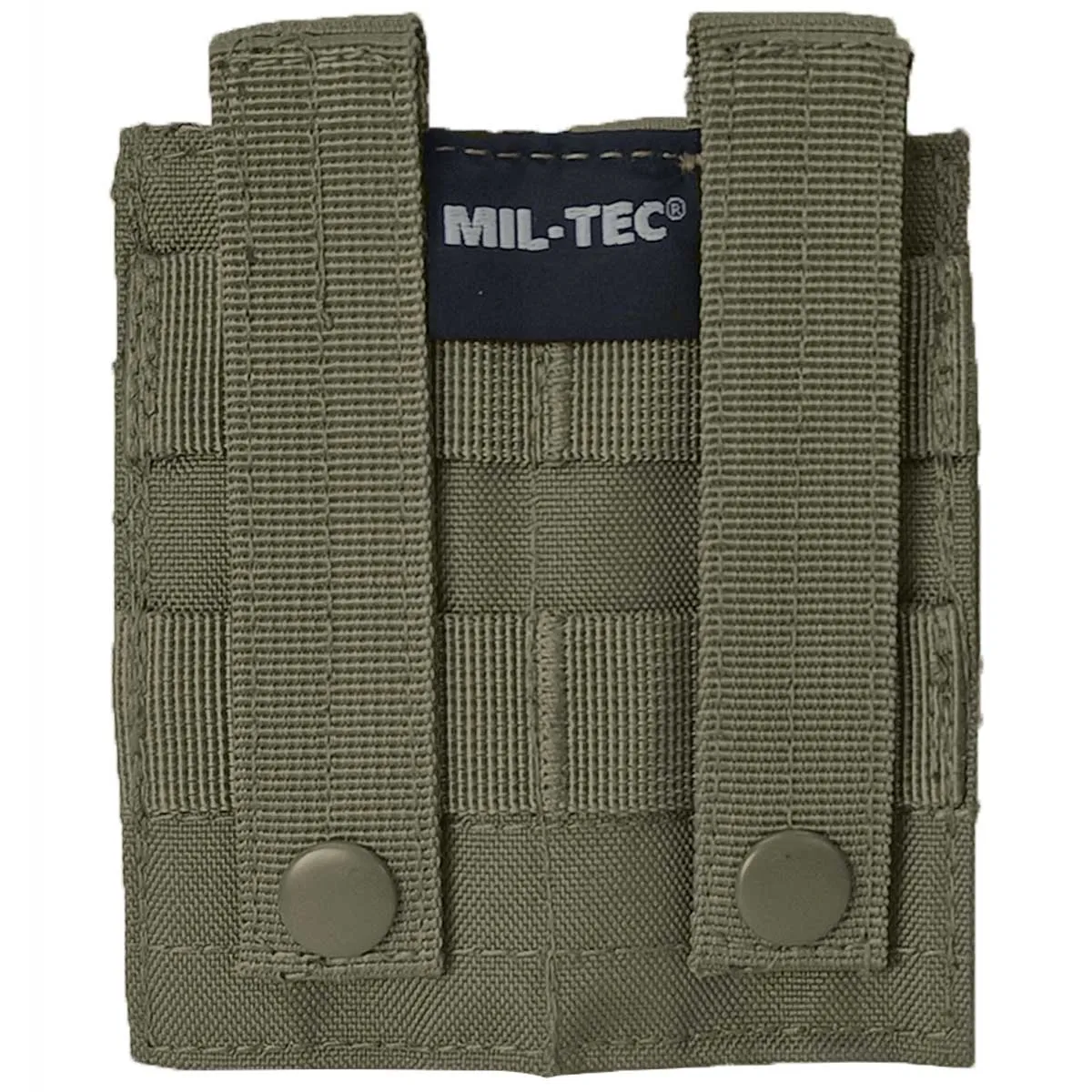 Mil-Tec Double Pistol MOLLE Mag Pouch Olive