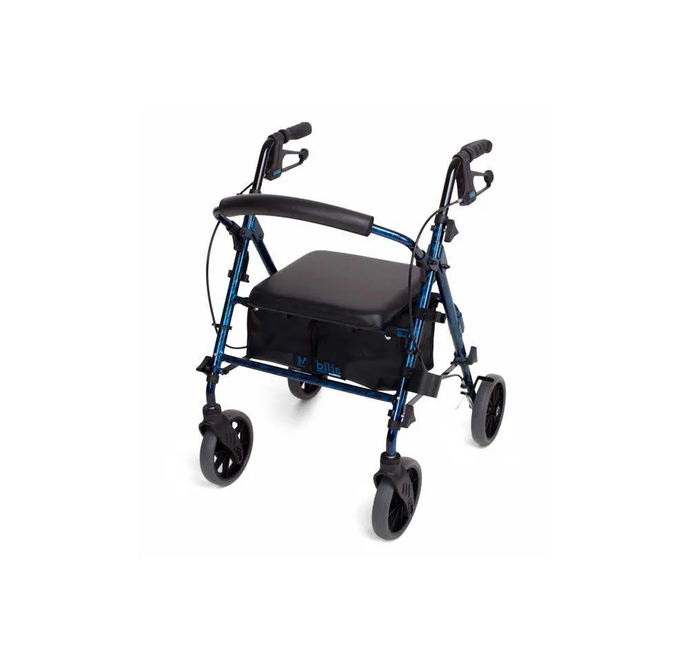 Mobilis Plus walking frame - Blue Flame - Free Shipping