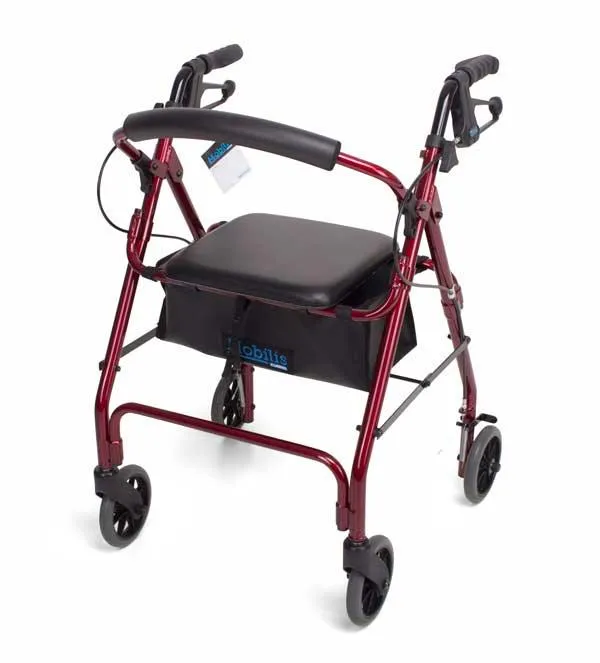 Mobilis Walking Frame Red - Free Shipping