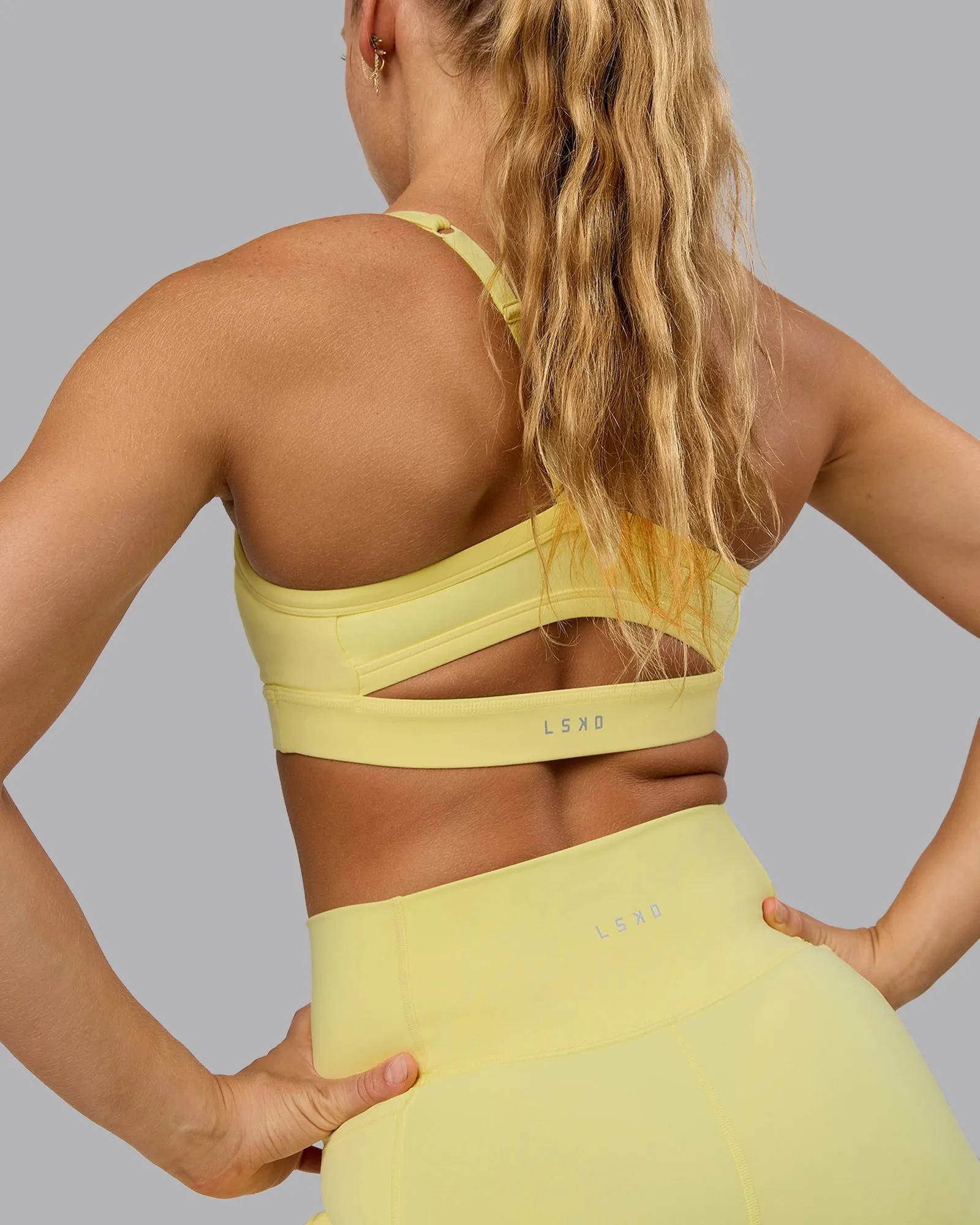 Momentum Sports Bra - Lemon Fizz