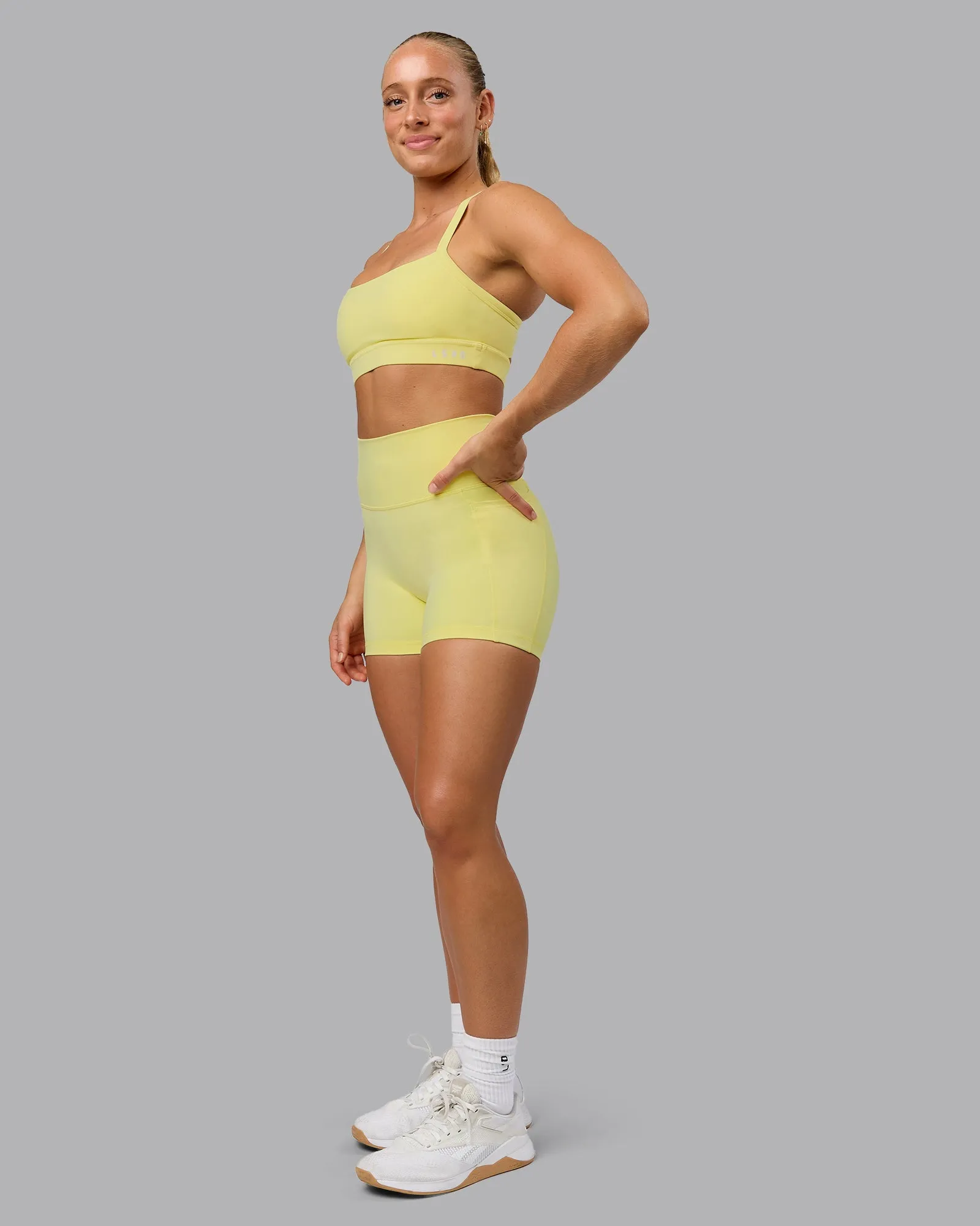 Momentum Sports Bra - Lemon Fizz
