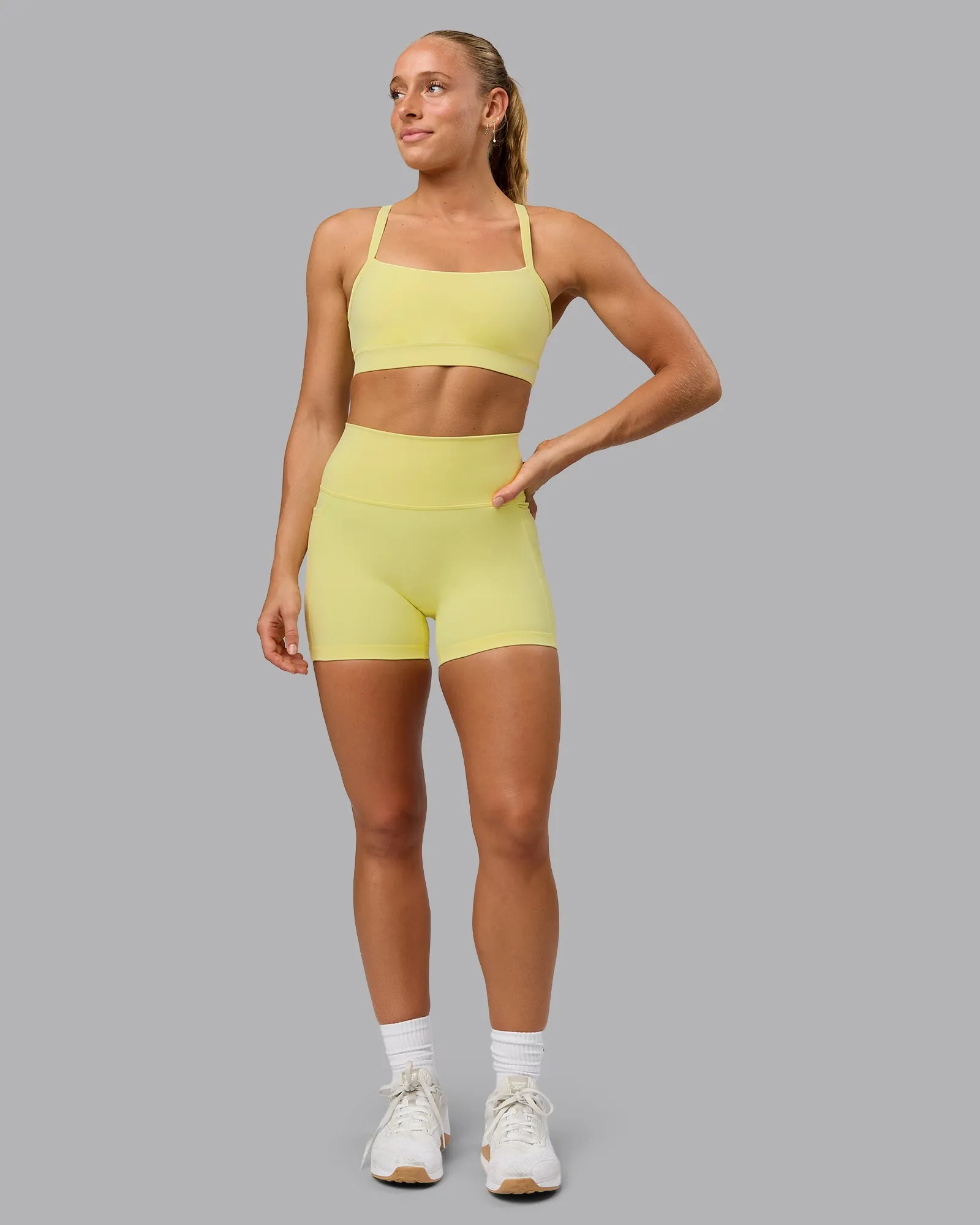Momentum Sports Bra - Lemon Fizz