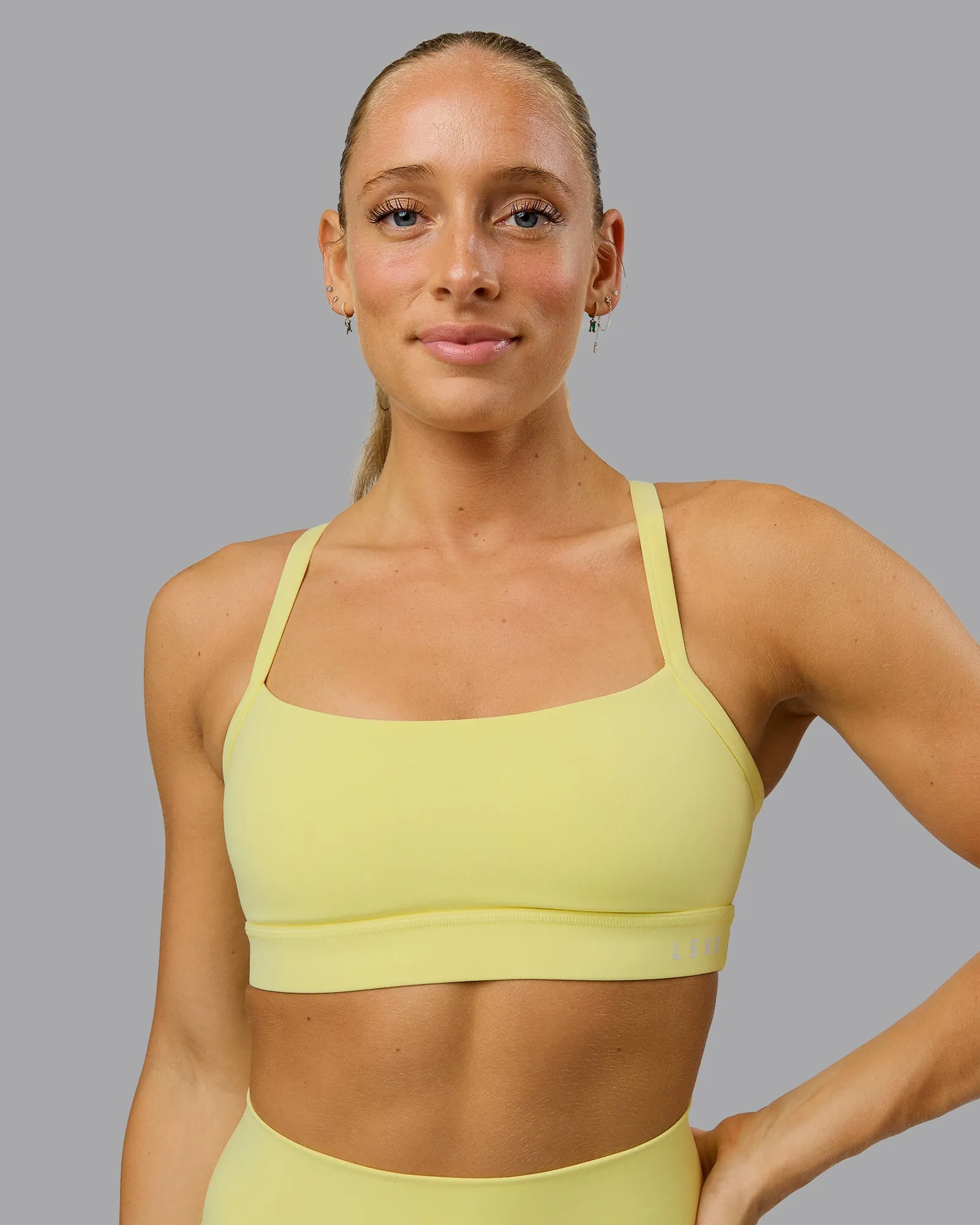Momentum Sports Bra - Lemon Fizz