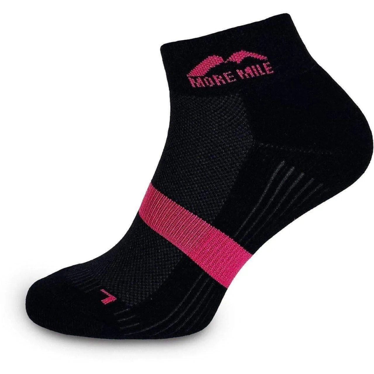 More Mile Preventer Double Layer (3 Pack) Womens Running Socks - Multi