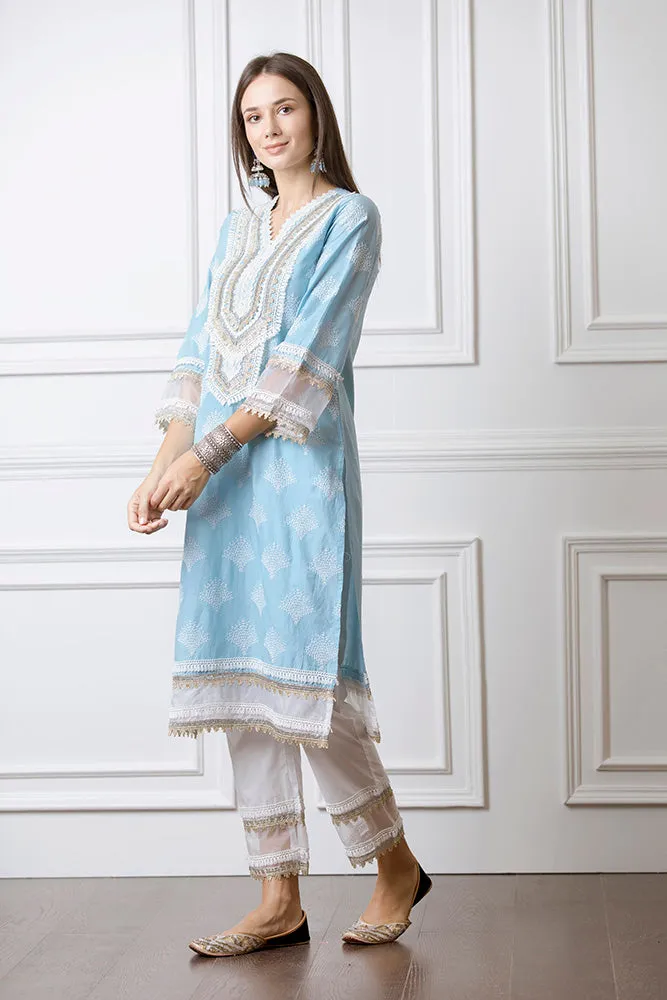Mulmul Maple Kurta