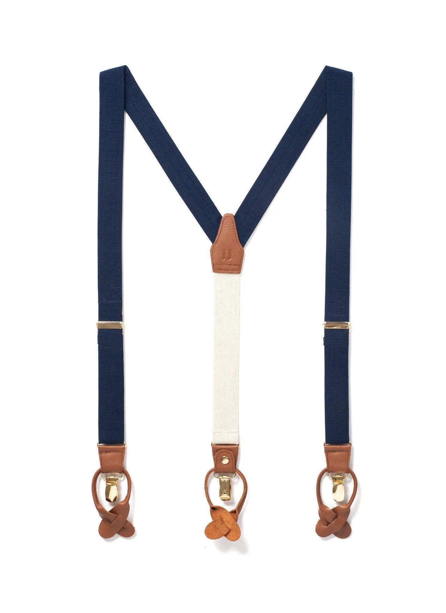 Navy Tides - Classic Navy Suspenders