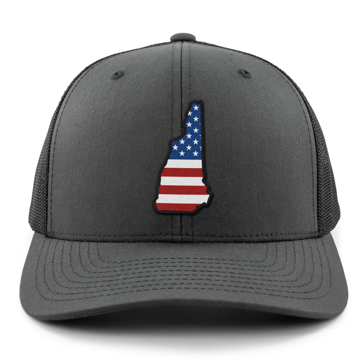New Hampshire USA Patch Classic Snapback Trucker