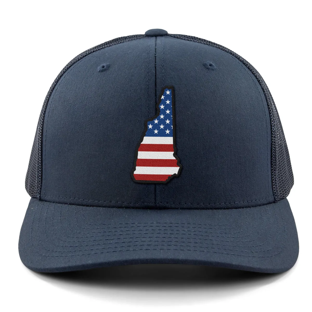 New Hampshire USA Patch Classic Snapback Trucker