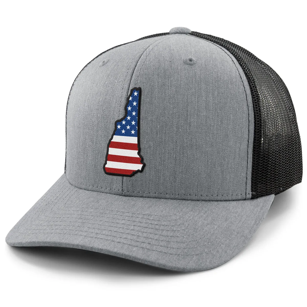 New Hampshire USA Patch Classic Snapback Trucker