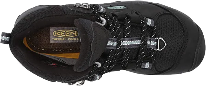 New in box! Keen Steens Mid Polar Black/Harbor Grey 1023963 (Women's) Sz 8! Retails $140 