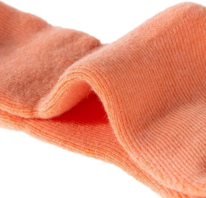 New Lovely Annie 6 Pairs Children's Comy organic wool blend durable coloured Crew Socks for Boys and Girls. Size 6M-12M (Blue,Beige,Grey,Rose,Orange,Red) Retails $35 