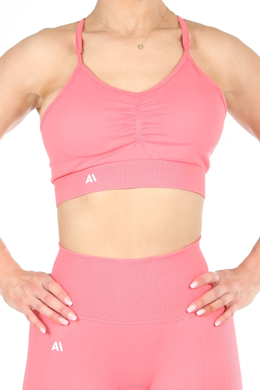 Nicki Seamless Sports Bra Watermelon