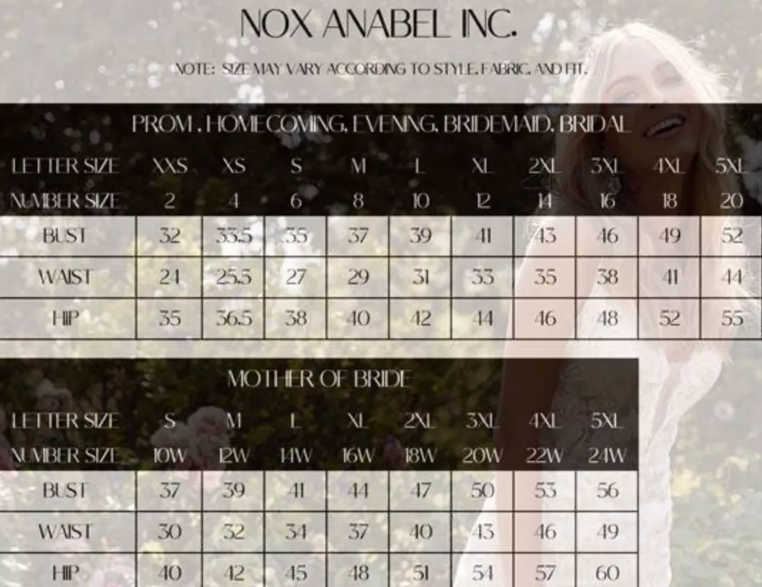 Nox Anabel Evening Gown Q1391