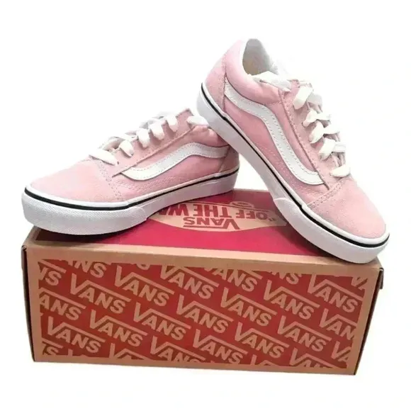 NWT Vans Kids Old Skool Shoe - Powder Pink - MultiSize