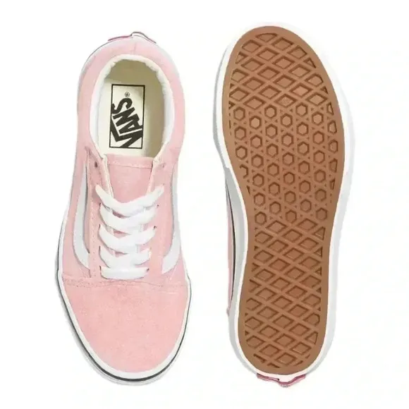 NWT Vans Kids Old Skool Shoe - Powder Pink - MultiSize