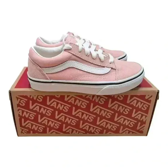 NWT Vans Kids Old Skool Shoe - Powder Pink - MultiSize