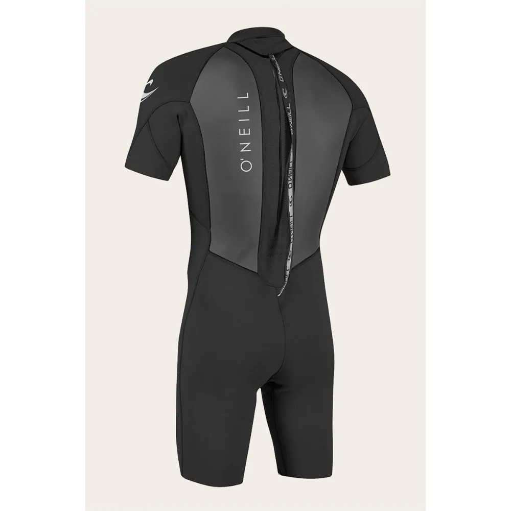 O'NEILL REACTOR-2 2MM BACK ZIP BLACK