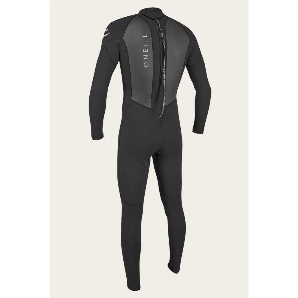 O'NEILL REACTOR-2 3/2 BACK ZIP BLACK