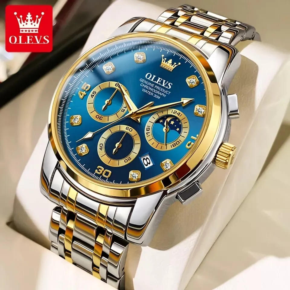 Original Olevs Watch | 100% Authentic | Olevs Watch 2889 A
