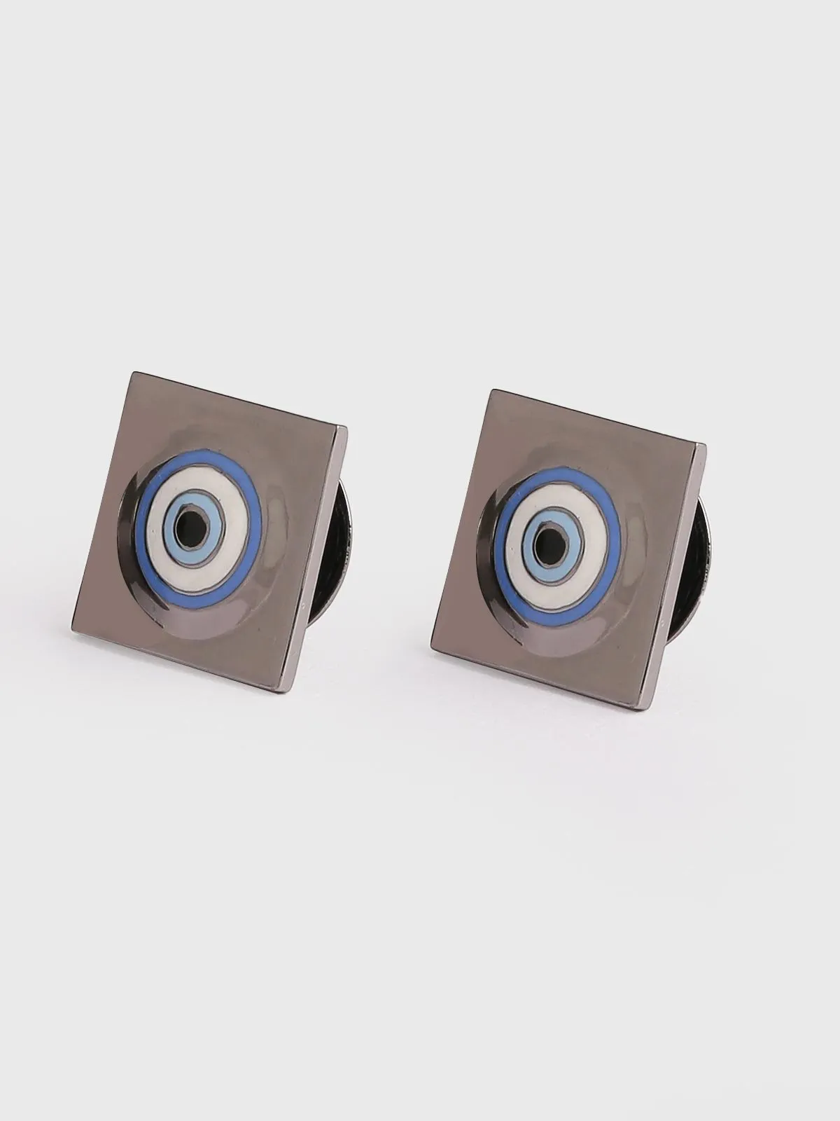 Outhouse   -   Eye Promise Protego Cufflinks In Gunmetal