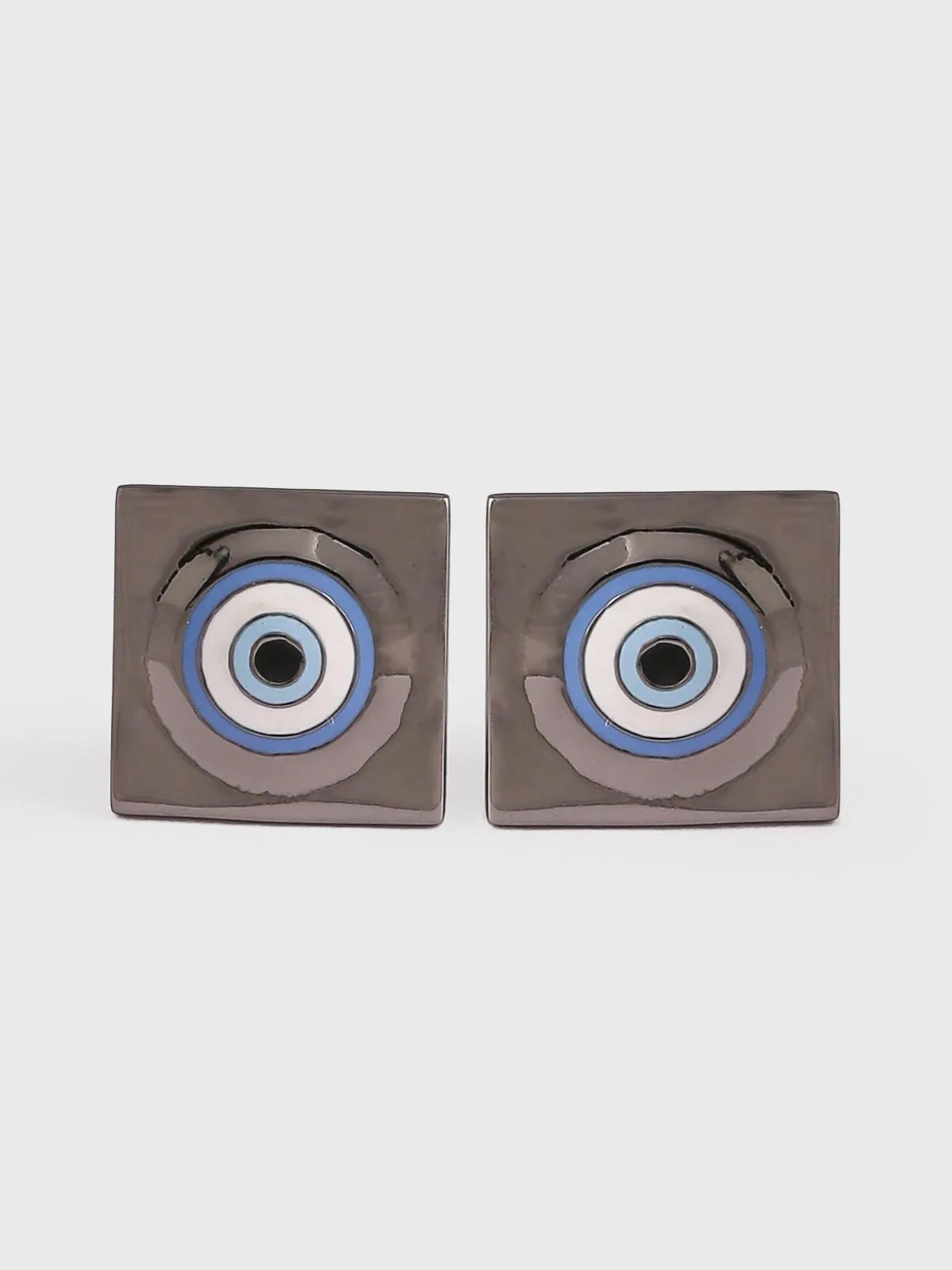 Outhouse   -   Eye Promise Protego Cufflinks In Gunmetal