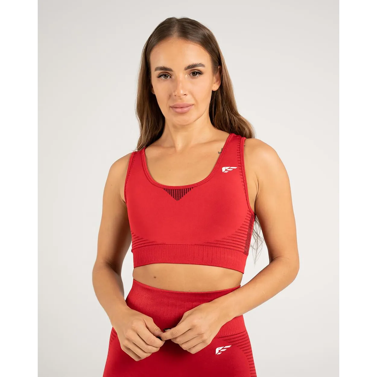 Palmfit Balance Seamless Sports Bra, Ruby Red
